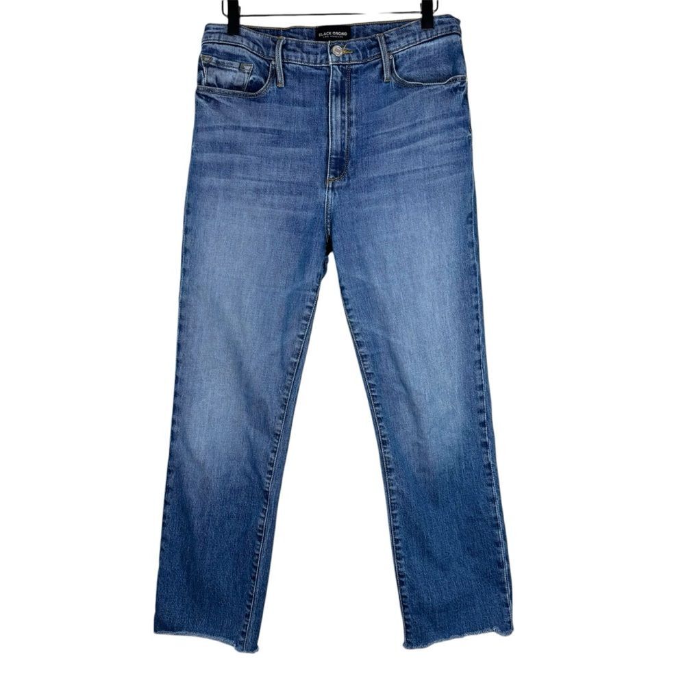 Black Orchid Brooke High Waist Straight Crop Jeans On My Mind Wash Size 29